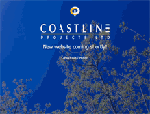 Tablet Screenshot of coastlineprojects.com